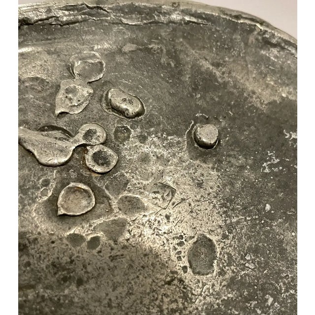 Silver Antique English Pewter Box For Sale - Image 8 of 8