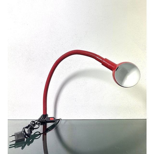 1970s Vintage Enamelled Metal Chandelier by Isao Hosoe for Valenti Luce, Italy, 1960s For Sale - Image 5 of 8