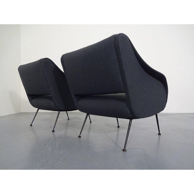 1950s Mid-Century Italian Armchair, 1950s For Sale - Image 5 of 10