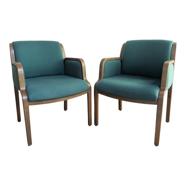 Thonet Bentwood Arm Chairs - A Pair For Sale