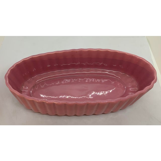 Vintage Mid Century mauve Haeger catch all or can be used as a planter. No chips or cracks. Has a felt bottom for...