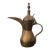 Antique Arabic Dallah Brass Coffee Pot For Sale