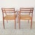 Set of Mid-Century Danish Teak Armchair Model 62 by Niels O. Møller for J L Moller, Denmark, 1960s For Sale - Image 6 of 11