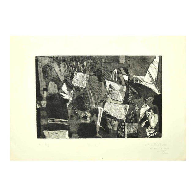 Composition - Lithograph - 1978 For Sale
