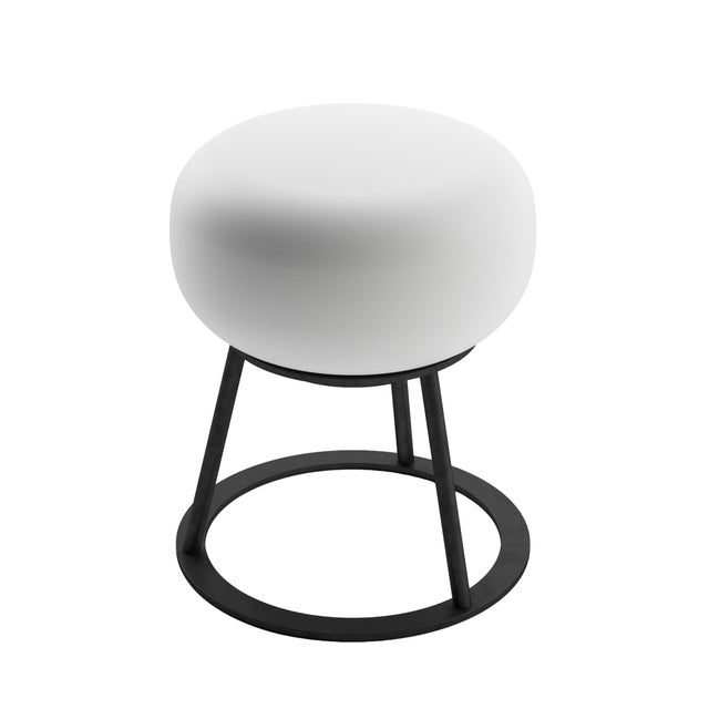 TRIPOD Rechargeable Cordless LED Table Lamp, 3-Levels Brightness Touch Sensor Control, Black For Sale - Image 14 of 14