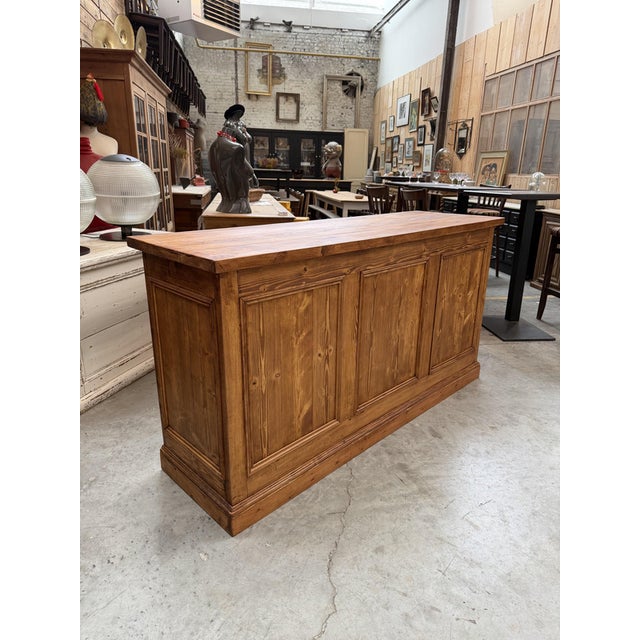 Fir Wood Counter, 1960s For Sale - Image 11 of 11