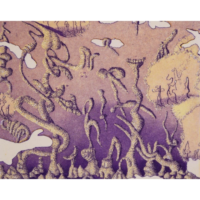 Modern "Departure #7" - Lithograph on Paper by Jim Crabb For Sale - Image 3 of 4