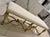 Late 20th Century Vintage Ivory Bench For Sale - Image 5 of 6