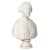 Neoclassical American Marble Bust Sculpture of Classical Woman by Joseph Mozier Ca. 1851 For Sale - Image 3 of 12