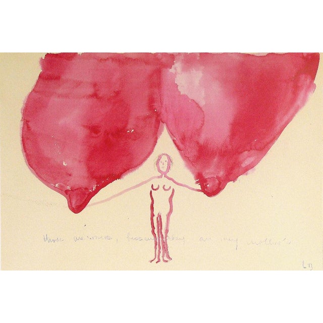 Contemporary Louise Bourgeois Official Exhibition Poster For Sale - Image 3 of 3