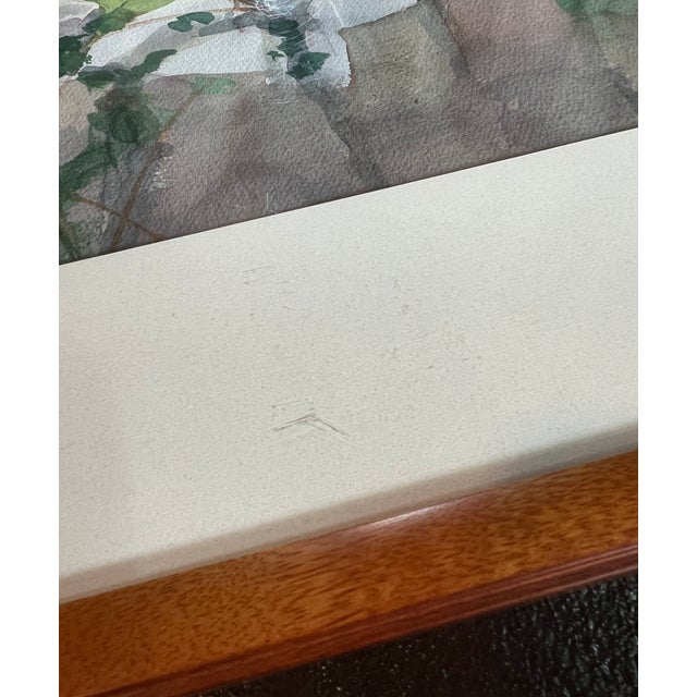 Original Landscape Watercolor Painting, Signed For Sale - Image 12 of 16