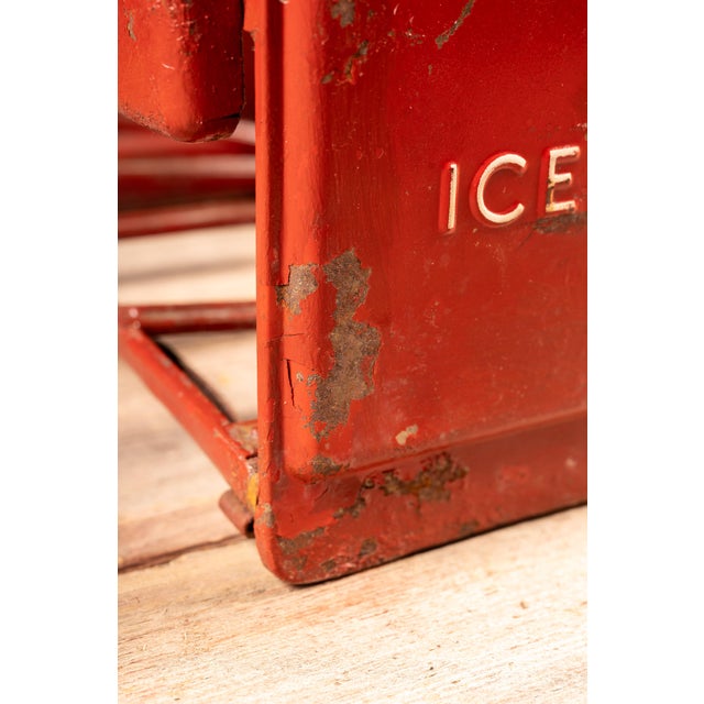 Vintage Coca Cola Salesman Sample Cooler For Sale - Image 15 of 16