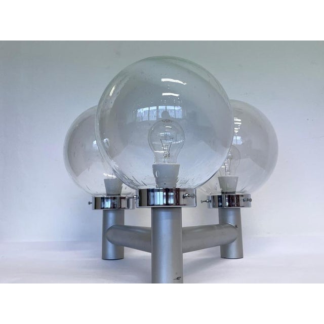 Mid-Century Art Glass Hotel Wall Light, 1970s For Sale - Image 10 of 12