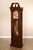 High Quality American Made Howard Millar 3 Weight Pedalium Grandfather Clock. Gold Sroll Face and Nautical Calendar Dial....