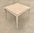 Stone Maitland Smith Tesselated Neutral Marble Game Table With Splayed Legs, 1980s For Sale - Image 7 of 17