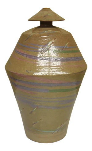 Mid 20th Century Dick Studley Pottery Vase