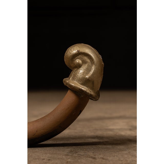 Antique Metal Coat Rack in Brown For Sale In Chicago - Image 6 of 6
