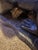 Black Black Panther Table With Beveled Glass Top, C. 1993 For Sale - Image 8 of 12