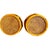 Wood Vintage Post Modern Bent Bamboo & Rattan Side Tables or Stools – A Pair For Sale - Image 7 of 12