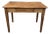 French Elmwood Side Table With Drawer For Sale