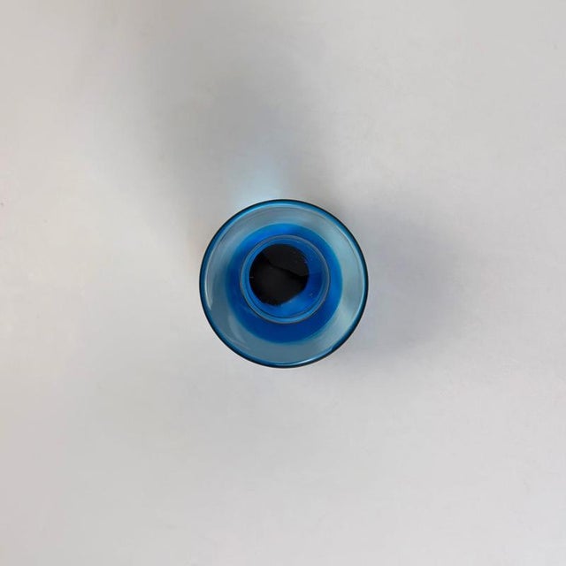 Blue Sommerso Murano Glass Paperweight by Antonio da Ros for Cenedese, 1970s For Sale - Image 8 of 10