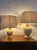 Vintage French Table Lamps in Ivory / Gold Crackled Ceramic from Maison Le Dauphin, 1970s, Set of 2 For Sale - Image 10 of 13