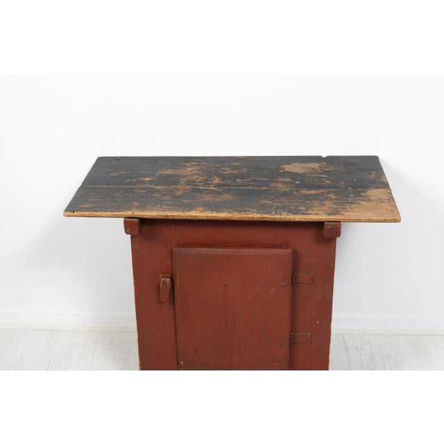 Small Antique Swedish Side Table For Sale - Image 11 of 12