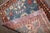 Antique Zabihi Collection Blue Mat Size Sarouk Ferehan Rug - 1'9" x 2'4" For Sale In New York - Image 6 of 7