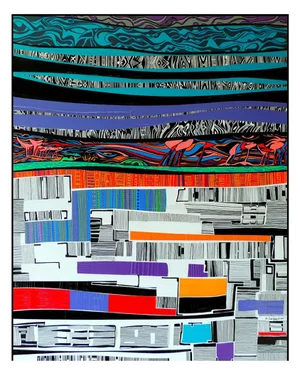 Alain Carpentier, The Fields of Keukenhoff, 2020, Acrylic on Canvas