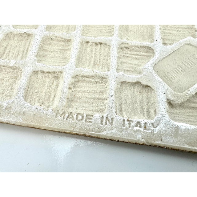 Vintage Italian Tile Selci Del Montefeliro Hot Plate, a Pair For Sale - Image 12 of 12