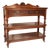 Late Victorian Oak and Pollard Oak Etagere For Sale