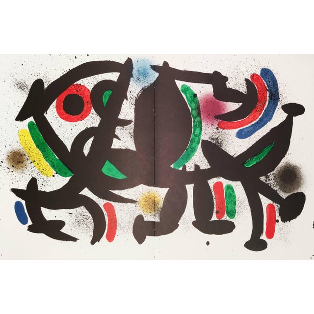 Joan Miró, Litografía original VIII, 1972, Lithograph For Sale - Image 6 of 6