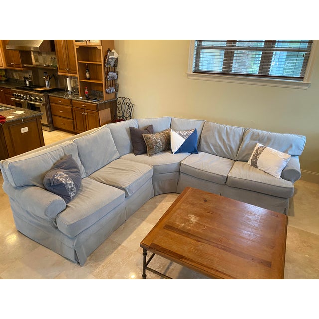 Ethan Allen Sectional Sofa Chairish