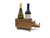 Metal Sculptural Rhinoceros Double Bottle Holder, 1970s For Sale - Image 7 of 13