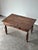 Antique Oak General Store Table With Interesting Newspaper Top, Late 19th Century For Sale - Image 4 of 18