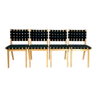 Jens Risom for KnollStudio Dining Chairs – Mid-Century, Set of 4 For Sale