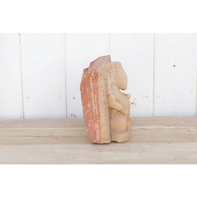 Indian Sandstone Ganesha Temple Carving For Sale - Image 4 of 11