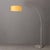 Satin nickel paired with a sturdy steel base defines the Float Arc Lamp, a modern arc lamp designed by Peter Morelli in...