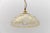 Mid-Century Modern Amber-Colored Embossed Glass Lamp by Peill & Putzler, Germany, 1960s For Sale - Image 3 of 14