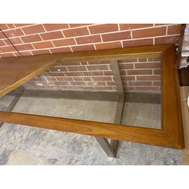 Wood Phillips Collection Bordo Dining Table For Sale - Image 7 of 9