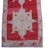 1970s Red Kurdish Herki Hand-Knotted Distressed Runner Hallway Decor For Sale - Image 11 of 13