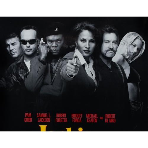 1990s Noir Jackie Brown Film Poster, 1997 For Sale - Image 5 of 6