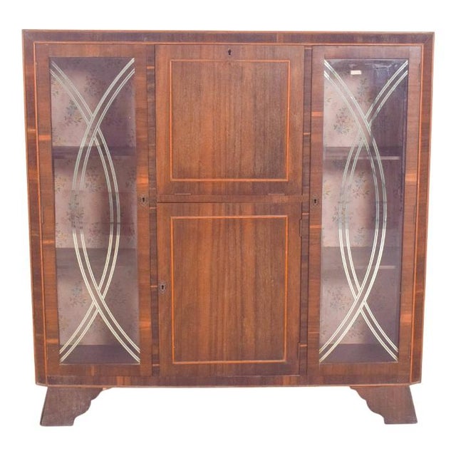 Mid-Century Modern Portuguese Display Cabinet, 1960 For Sale - Image 13 of 13