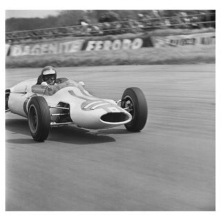 'Peter Revson at Silverstone' Unframed Archival Pigment Print For Sale