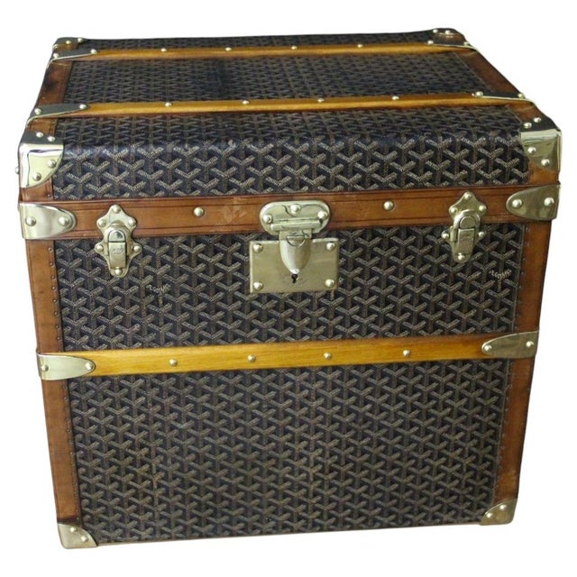 Hat Trunk from Goyard, 1920s For Sale - Image 17 of 17