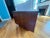 Wood Mid-Century Modern Case Walnut and Chenille Armchair For Sale - Image 7 of 11