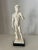 Vintage 1960 Alabaster & Marble "Elaganza" Roman David Nude Sculpture Italy Marked For Sale - Image 10 of 10