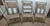 Solid Wrought Iron and Raffia/Rattan Uniquely Treated Armchairs - Set of 3 For Sale - Image 10 of 13