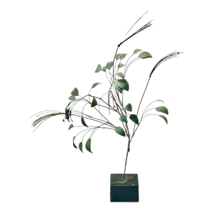 1960s Curtis Jere’ Leafy Metal Tree Sculpture