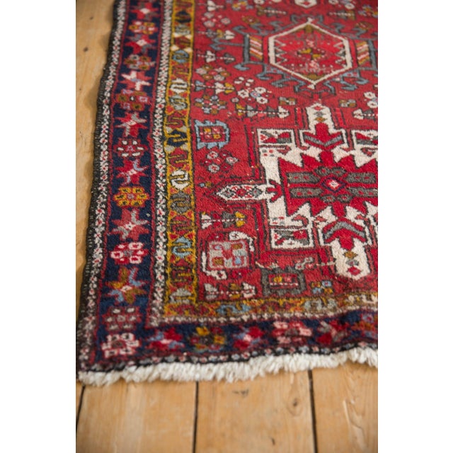 Brick Red Vintage Fine Karaja Rug - 2'6" X 4'3" For Sale - Image 8 of 9